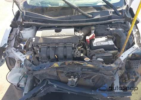 2019 Nissan Sentra S z USA, uszkodzony, nr VIN 3N1AB7AP2KY291485